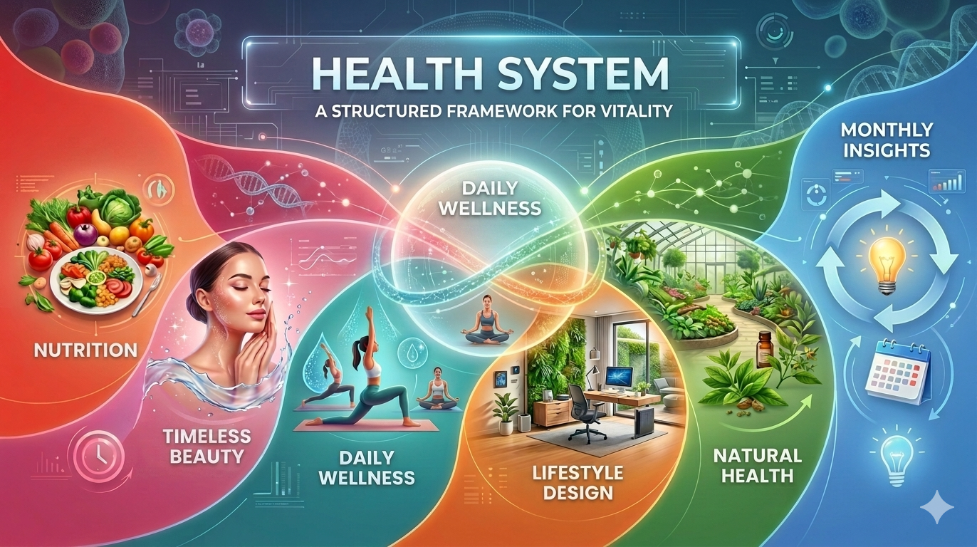HEALTH SYSTEM - Illustrated image
