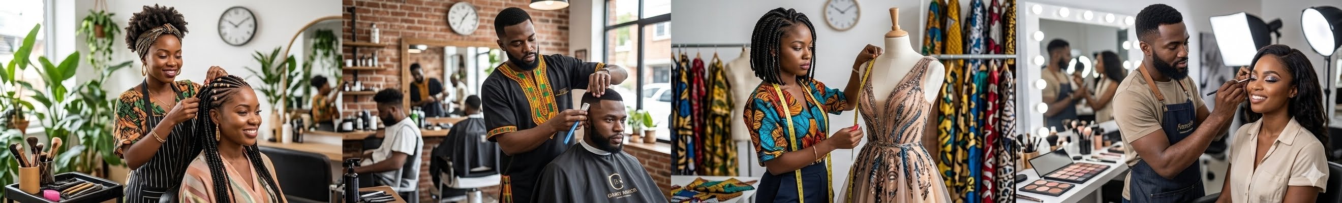 stylist, barber, fashion designer, make up artist